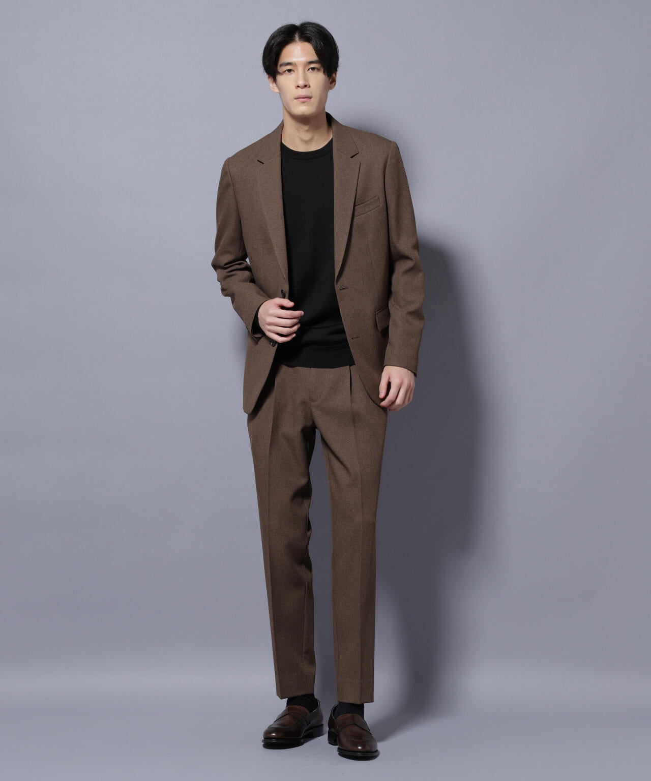 「Damerino」LANATEC(R) メランジツイルセットアップ