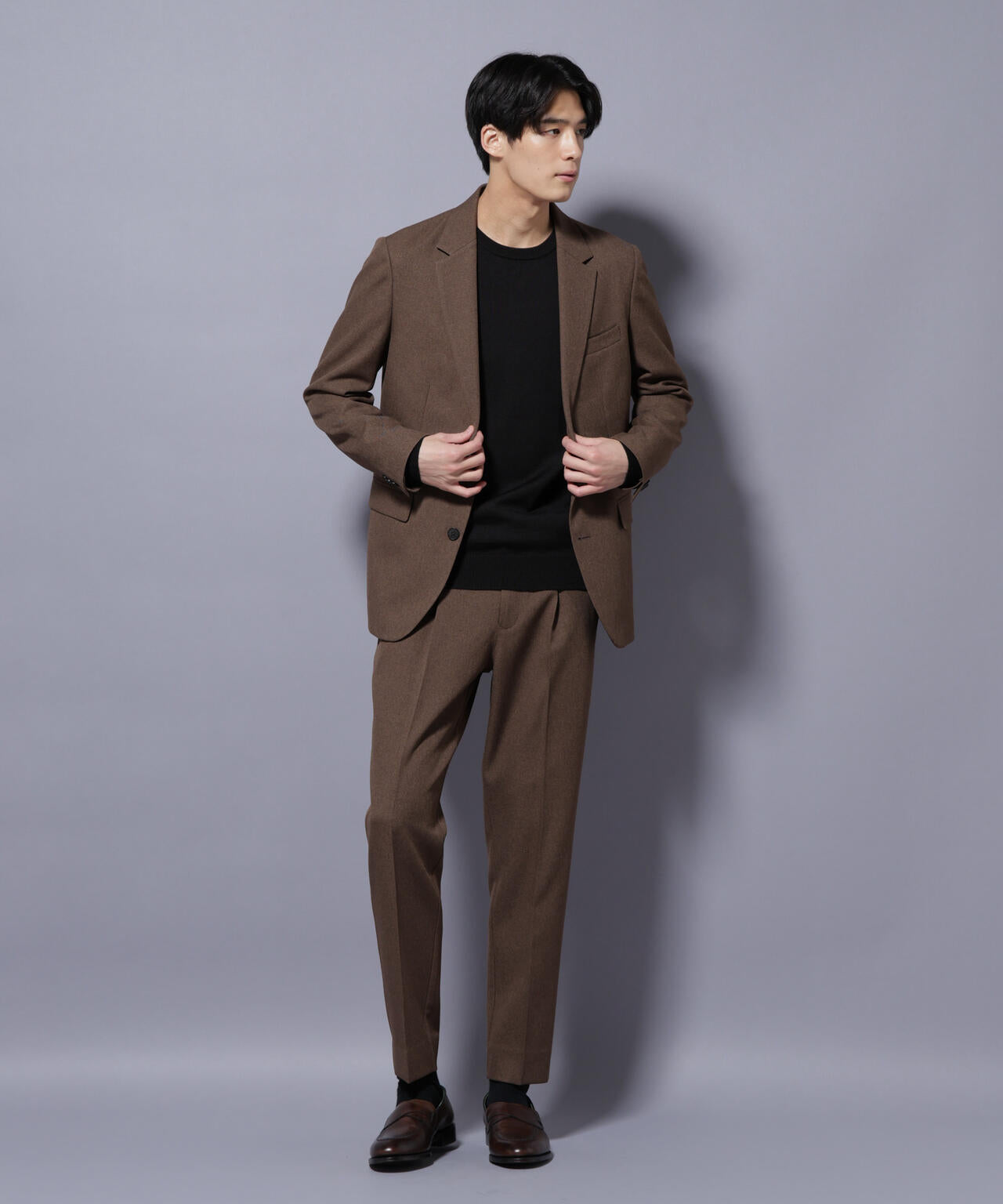 【大人気セットアップ】「Damerino」LANATEC(R) メランジツイルセットアップ