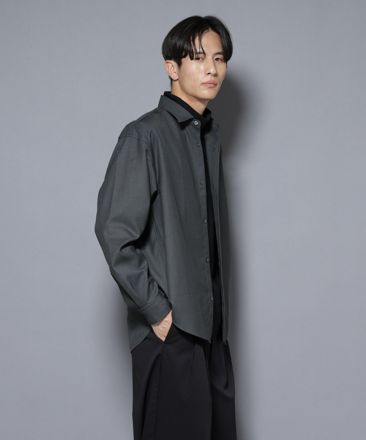 「Gavante」 ドライギャバレギュラーカラーシャツ