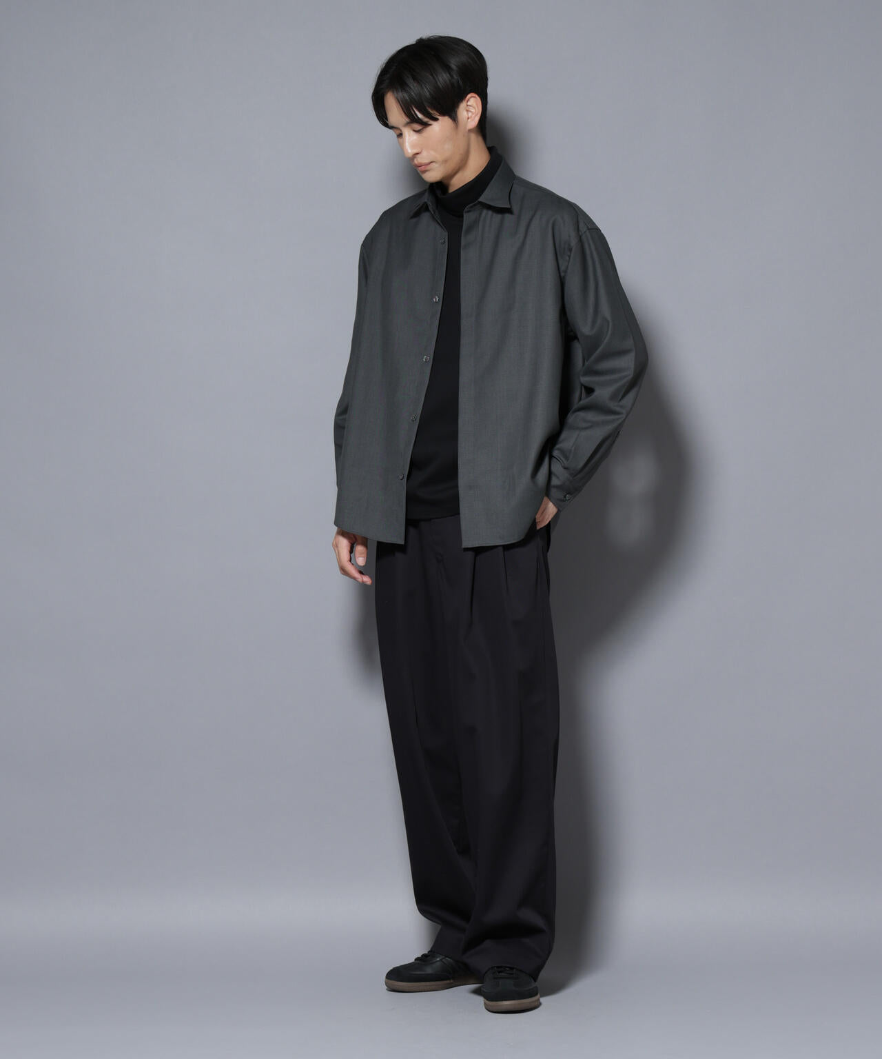 「Gavante」 ドライギャバレギュラーカラーシャツ