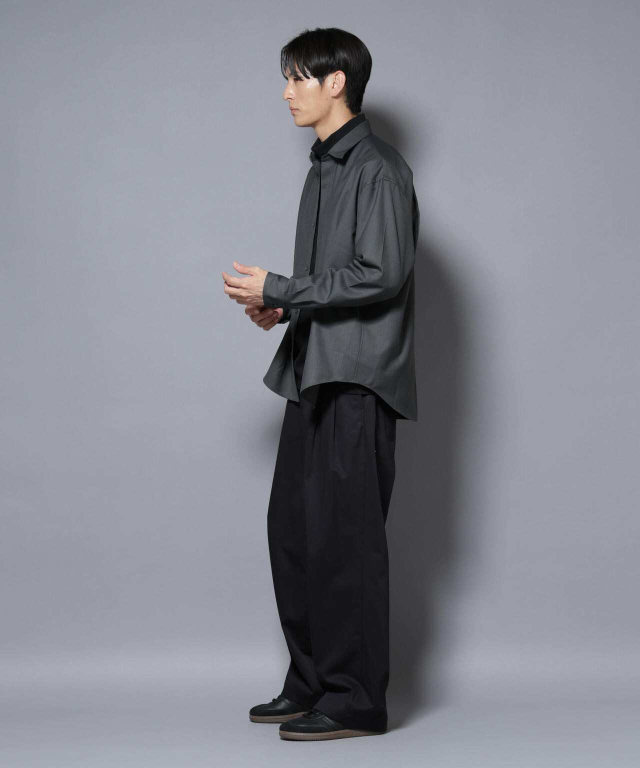 「Gavante」 ドライギャバレギュラーカラーシャツ