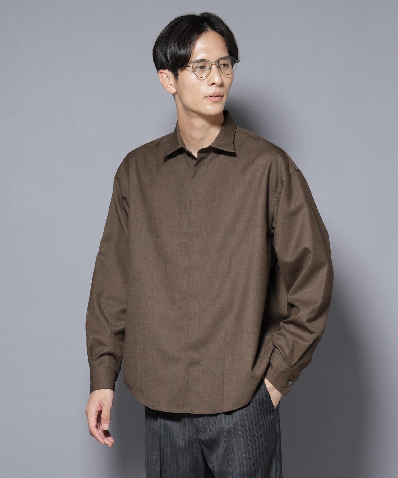 「Gavante」 ドライギャバレギュラーカラーシャツ