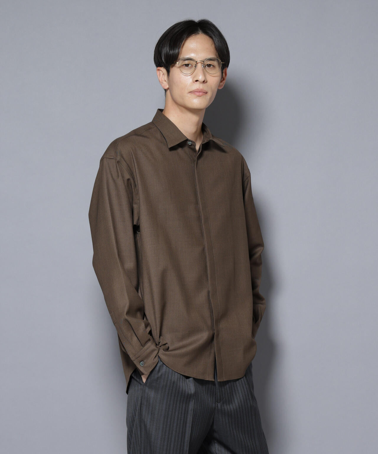 「Gavante」 ドライギャバレギュラーカラーシャツ