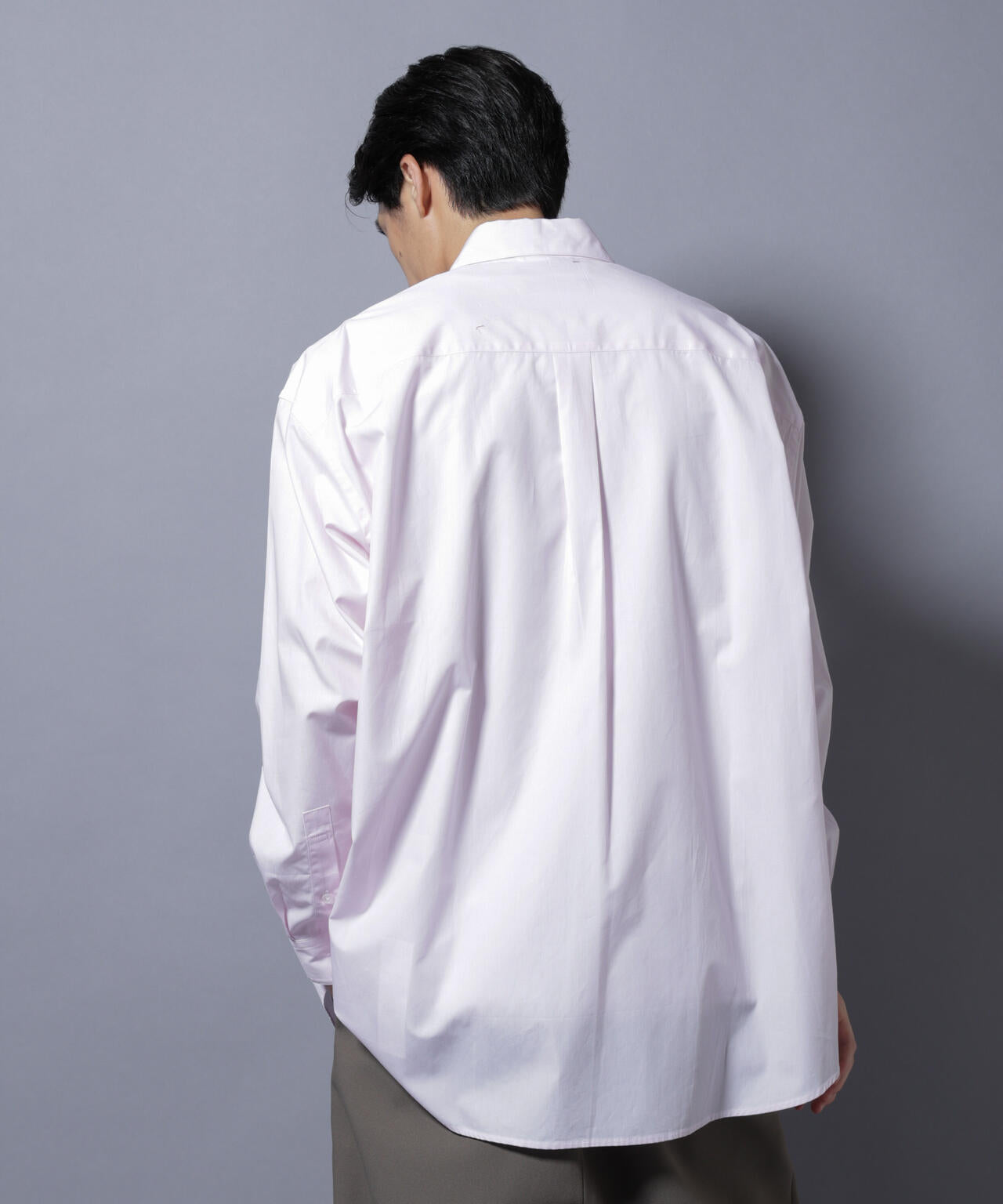 「SIDOGRAS-SIDOPOPEL」 マイクロストライプシャツ