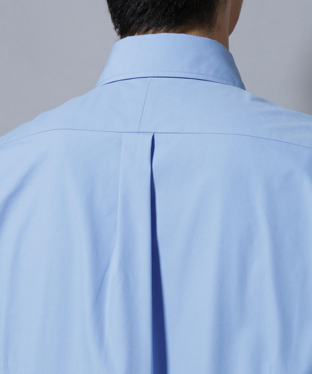 「N shirt」Anti Soaked(R)汗染み防止セミワイドカラーシャツ長袖