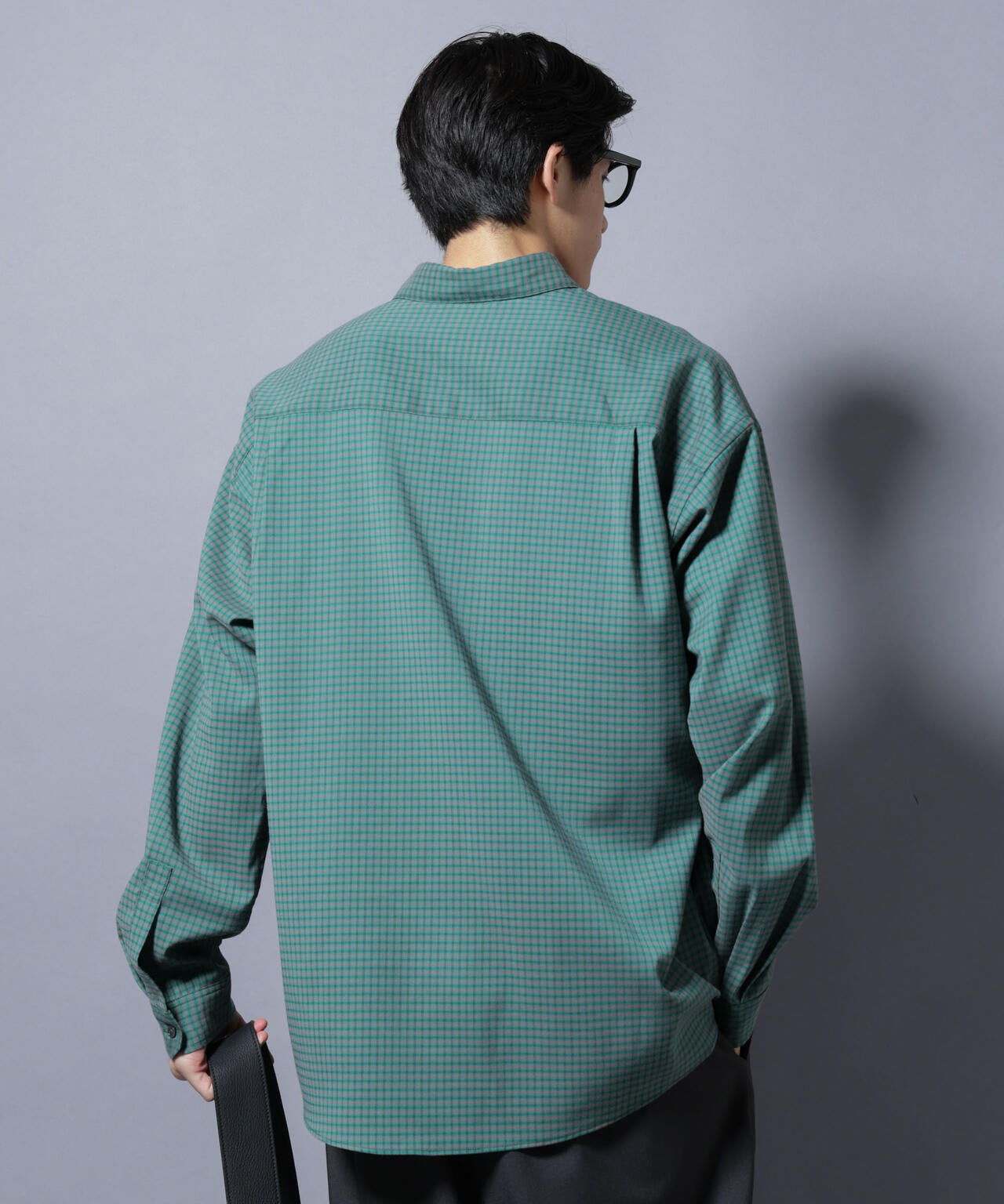 グランパチェックシャツ