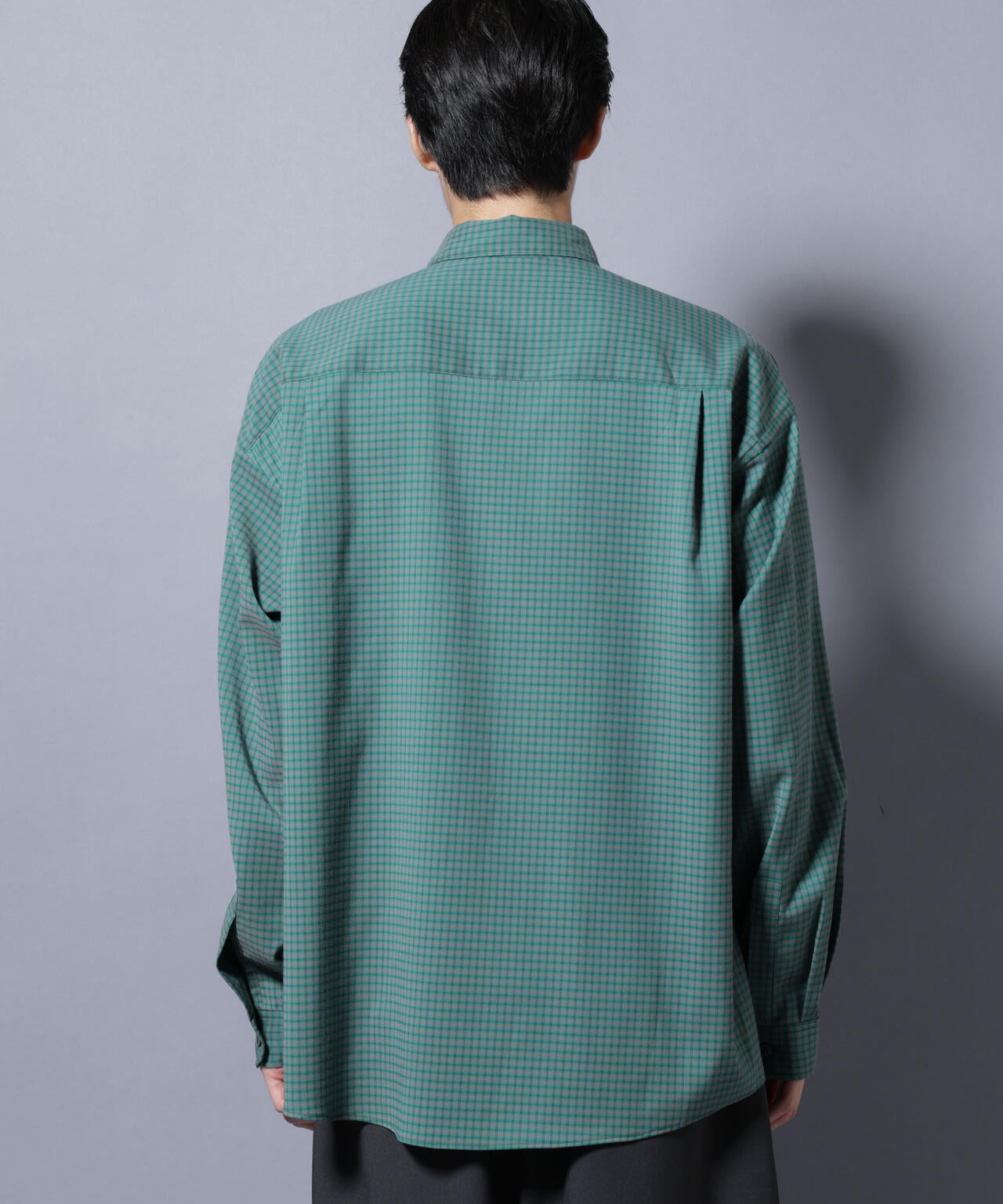 グランパチェックシャツ