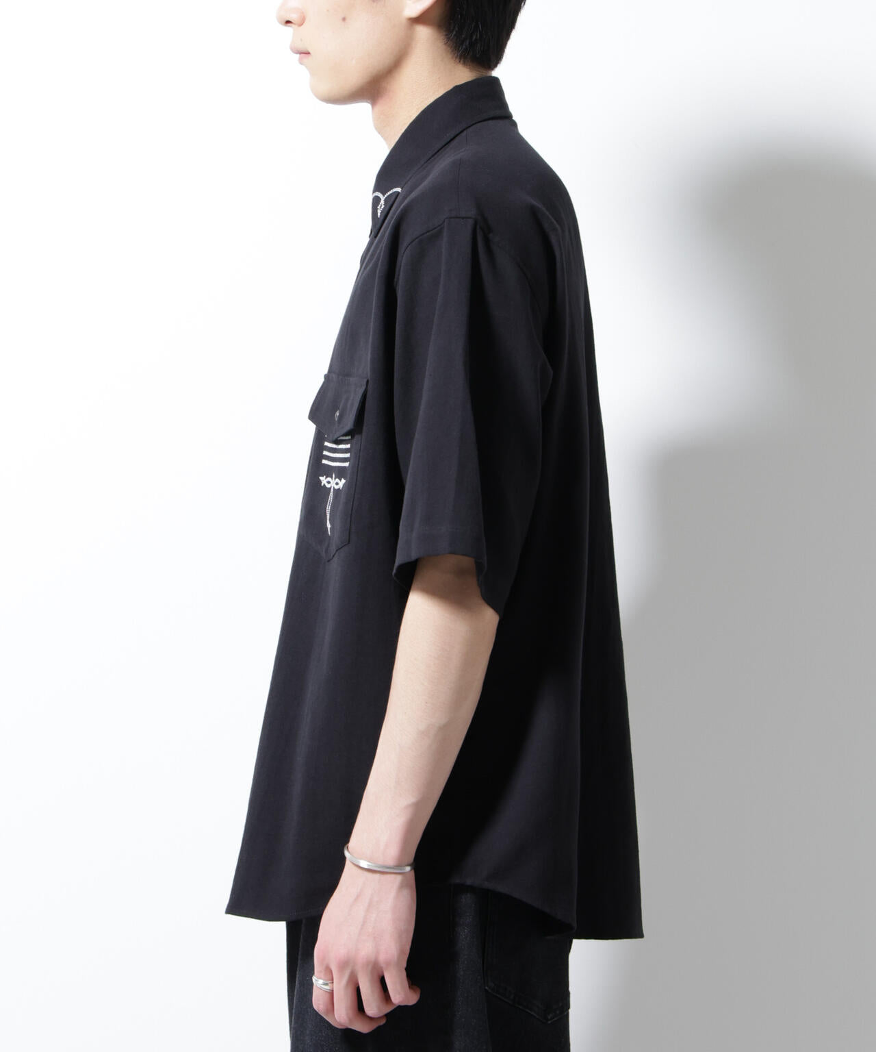 エンブロイダリー ウェスタンシャツ