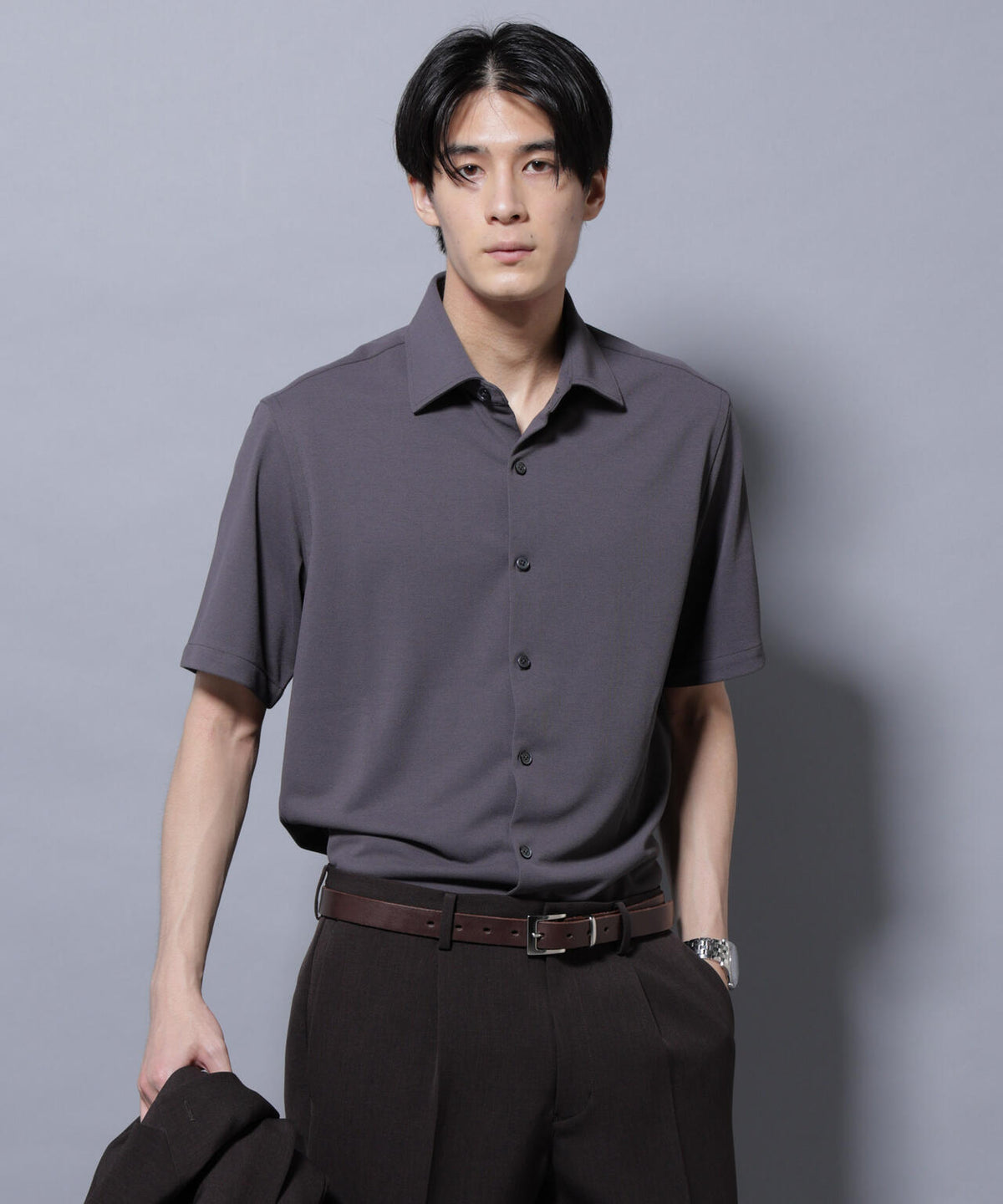 「N SHIRTS」 AERO FREEZE 鹿の子シャツ