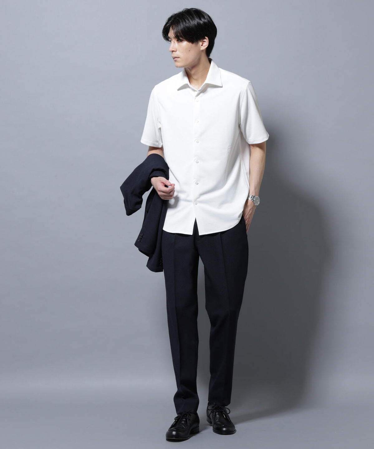 「N SHIRTS」 AERO FREEZE 鹿の子シャツ