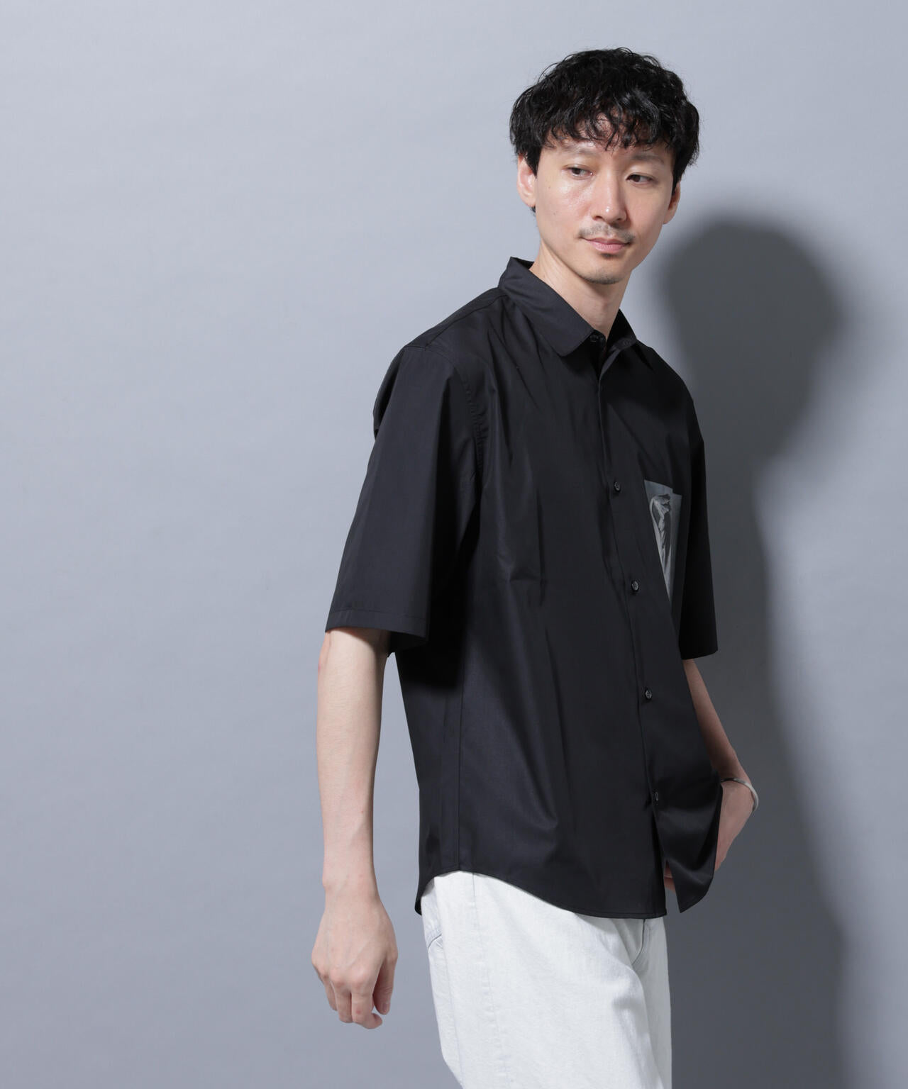 「着るアート」karl blossfeldt 半袖シャツ2