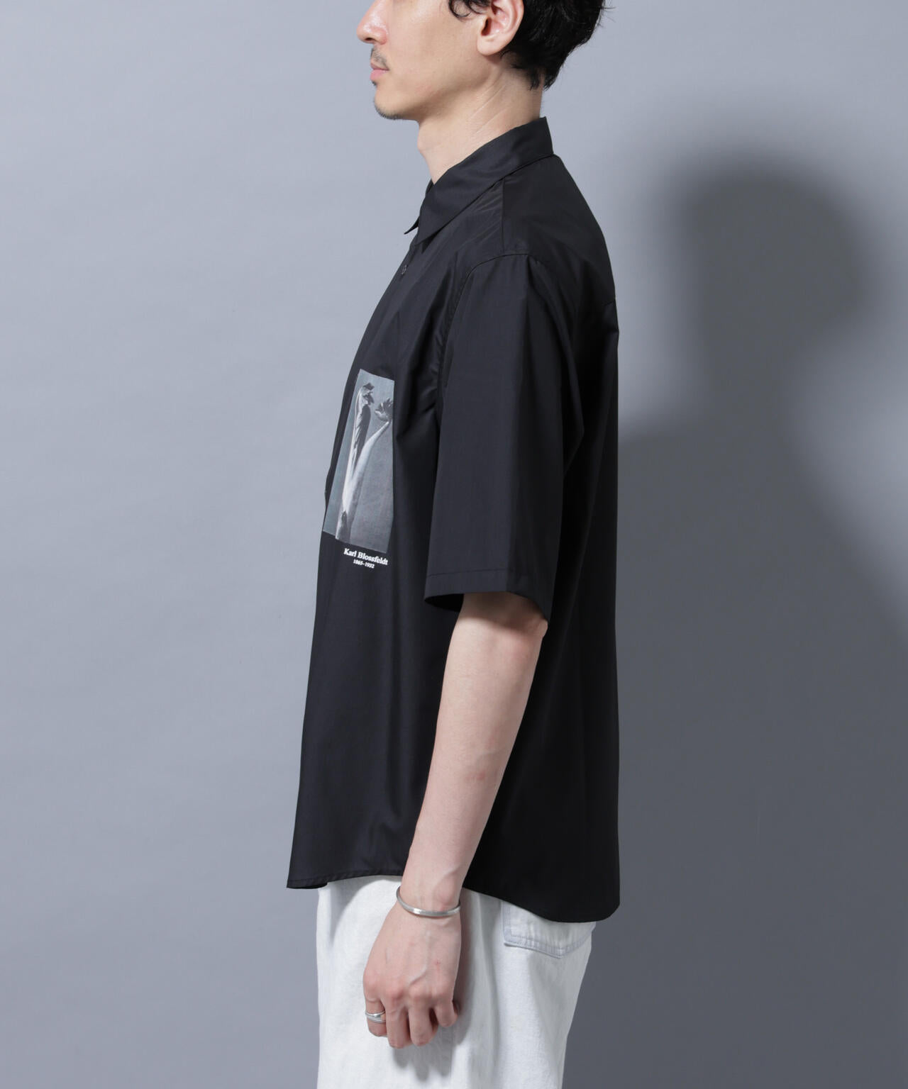 「着るアート」karl blossfeldt 半袖シャツ2