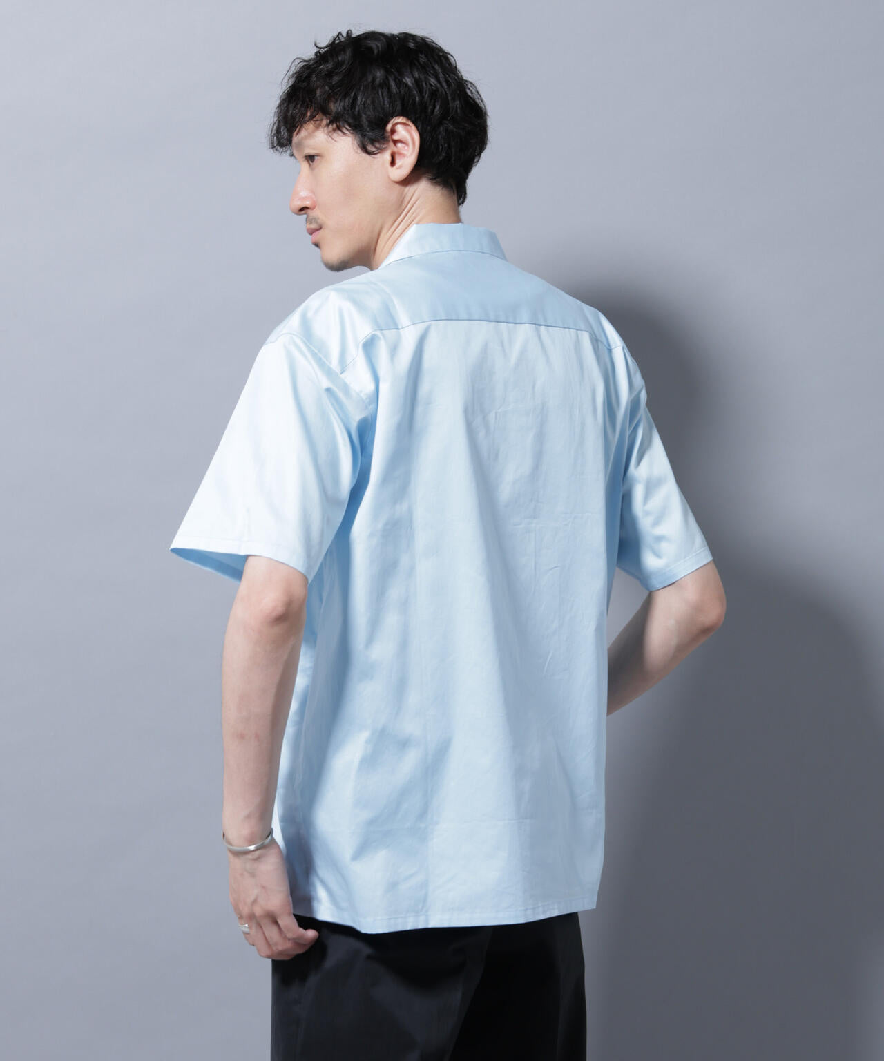 エンブロイダリー オープンカラーシャツ