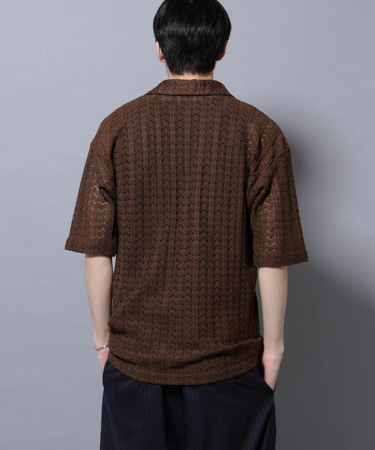 メッシュラッセル スキッパーポロ