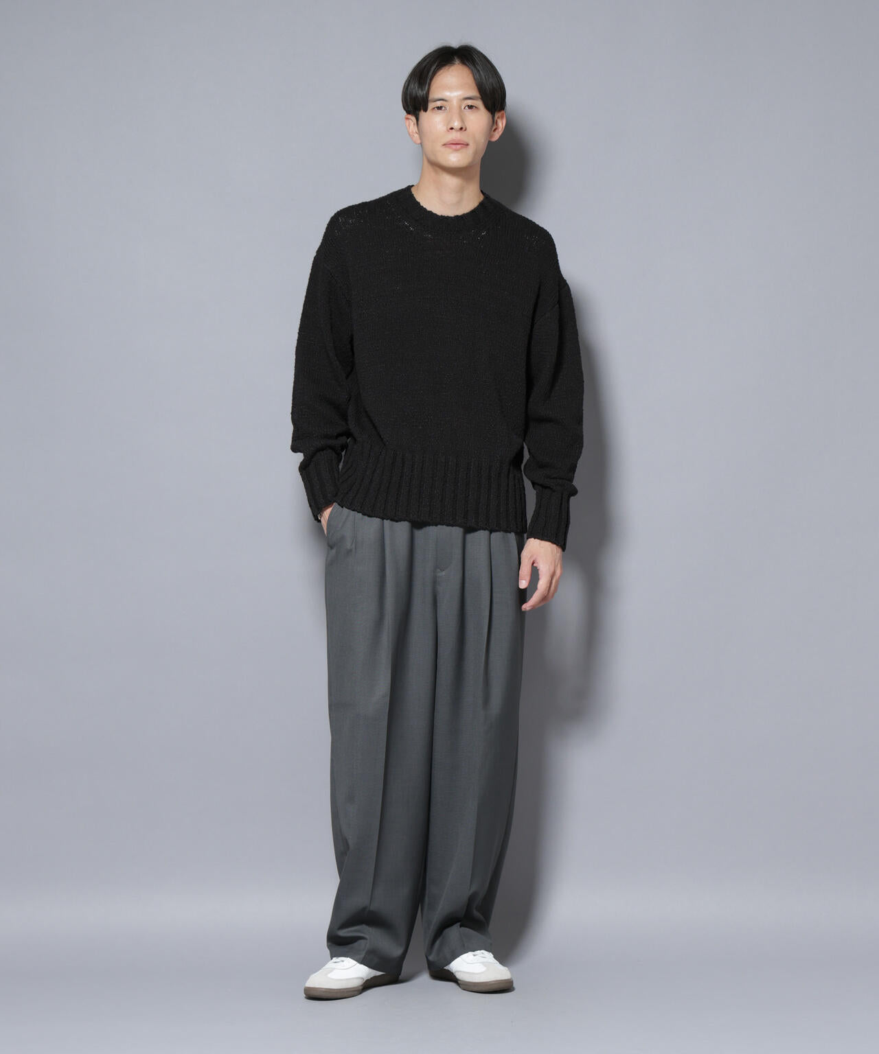 SRUB LILYYARN クルーネックニット