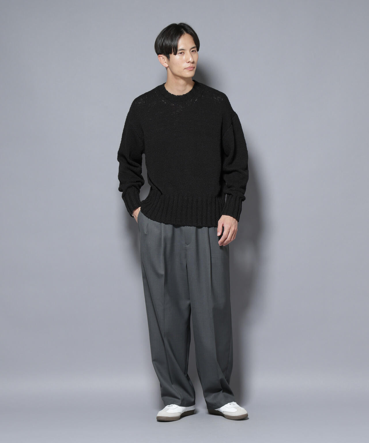 SRUB LILYYARN クルーネックニット