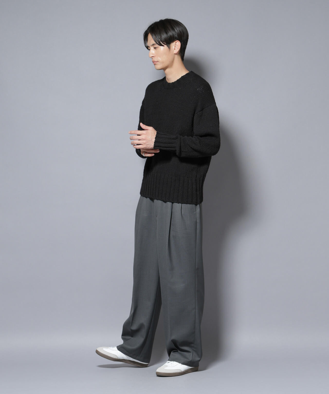 SRUB LILYYARN クルーネックニット