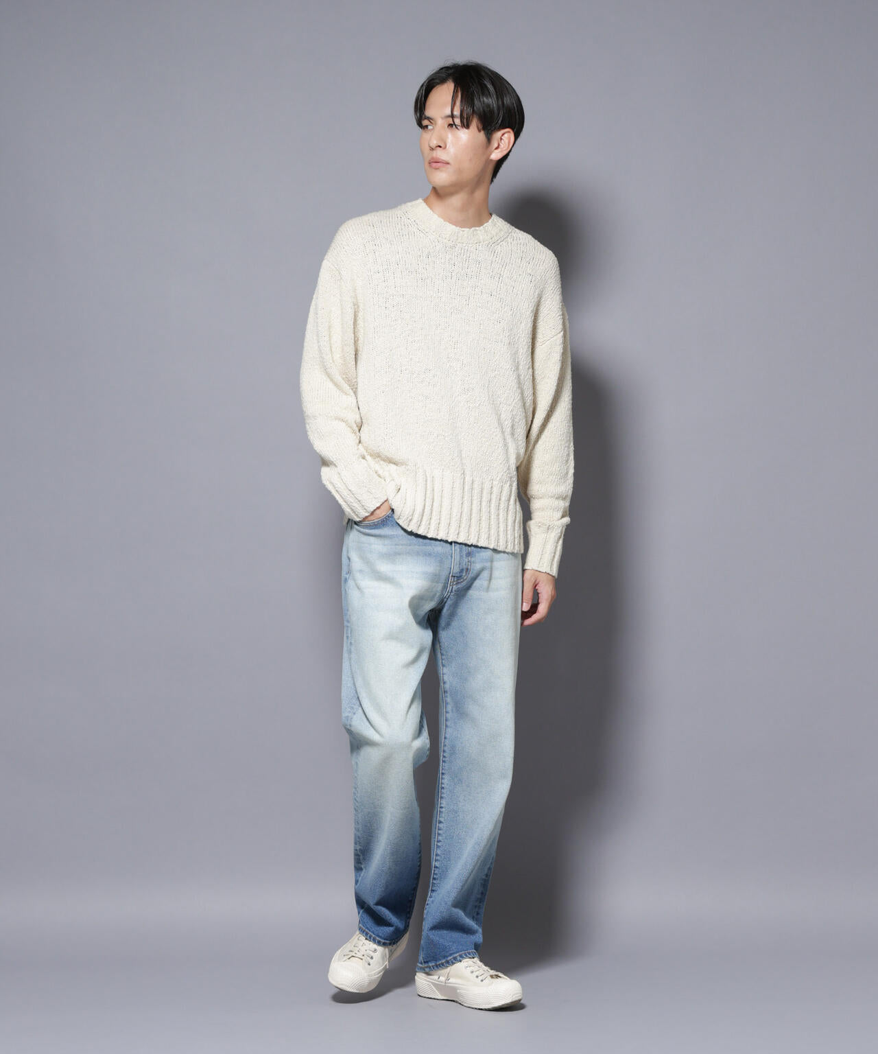 SRUB LILYYARN クルーネックニット