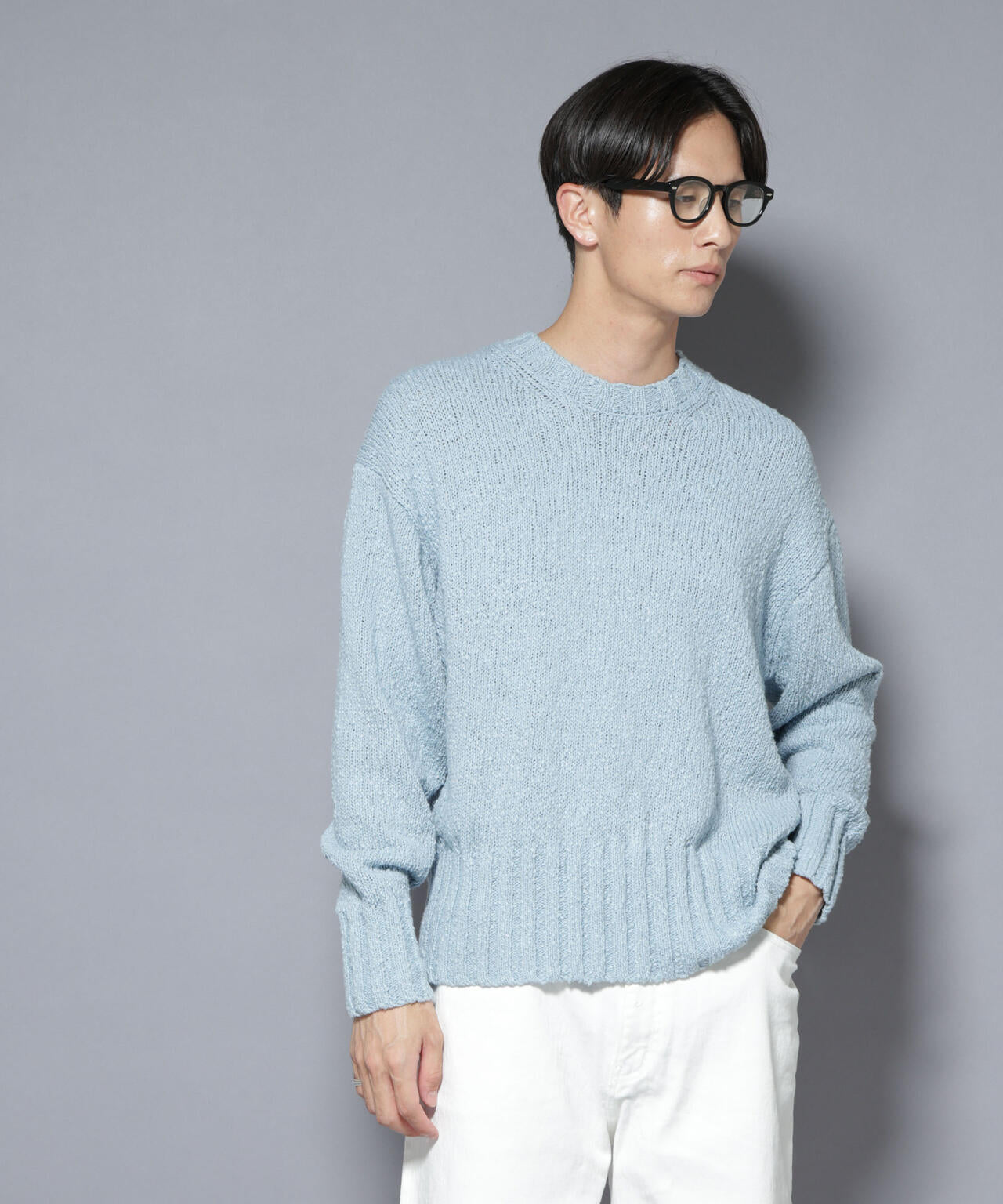 SRUB LILYYARN クルーネックニット