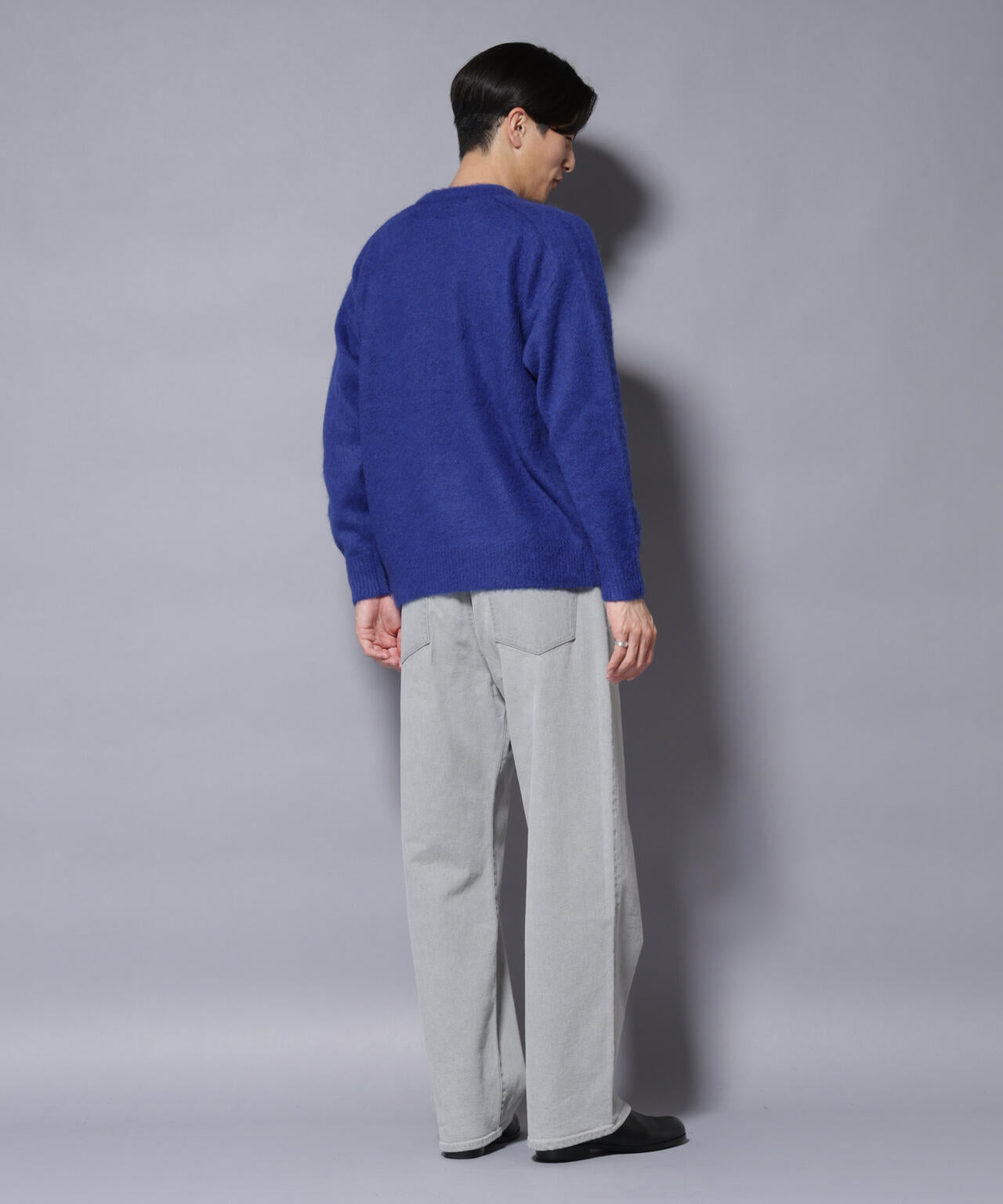 「COFIL」 SCIARADA モヘヤ混 クルーネックニット