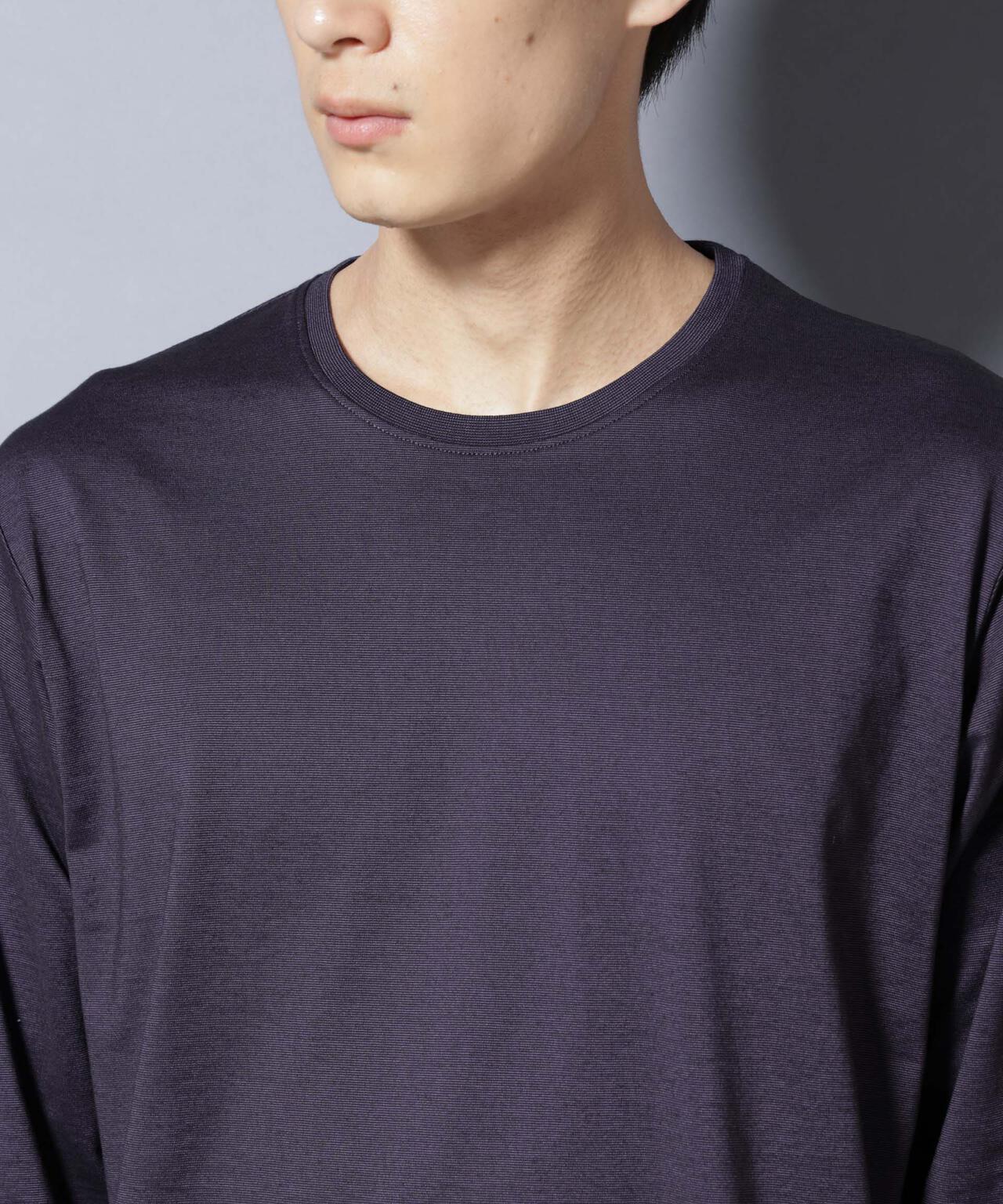ソラーロライトストレッチクルーネックTシャツ 長袖