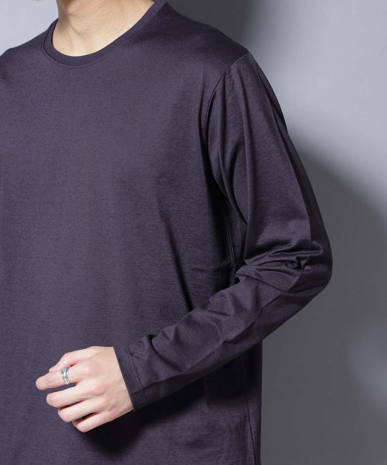 ソラーロライトストレッチクルーネックTシャツ 長袖