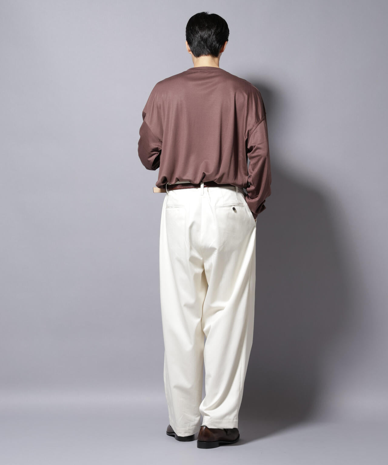 MIYATA×NANO JAPAN MADE キュプラ混 Tシャツ 長袖