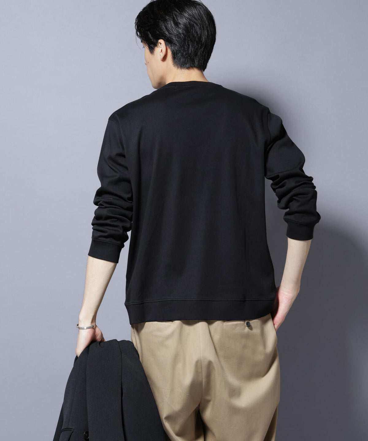 「FORMAL JERSEY」 クルーネックカットソー長袖