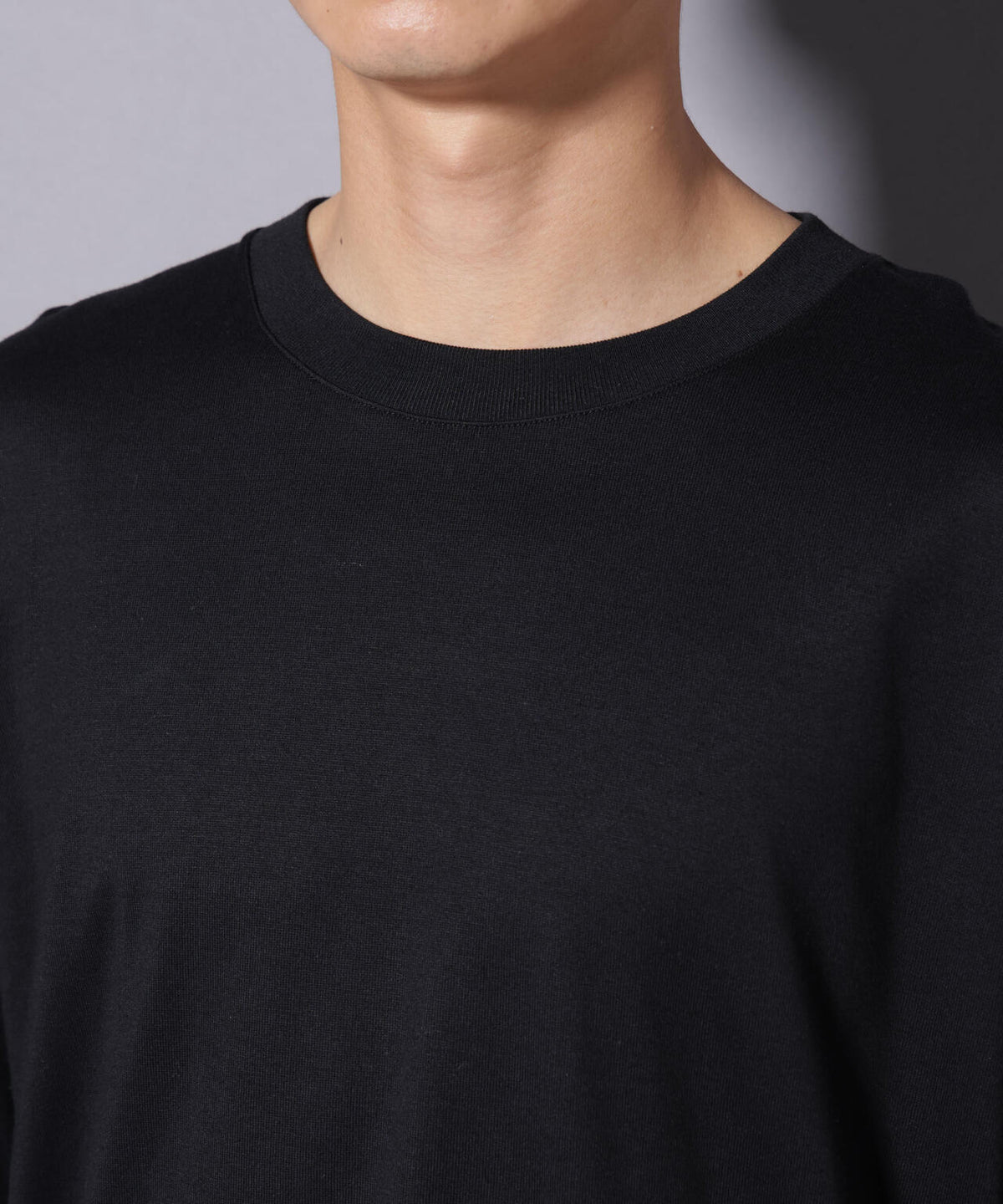 Anti Soaked(R) 汗染み防止 クルーネックワイドTシャツ七分袖