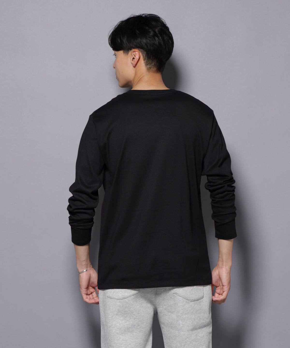 Anti Soaked(R)汗染み防止 クルーネックTシャツ 長袖