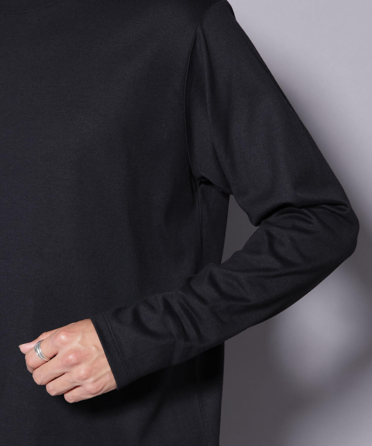 Anti Soaked(R)汗染み防止 クルーネックTシャツ 長袖