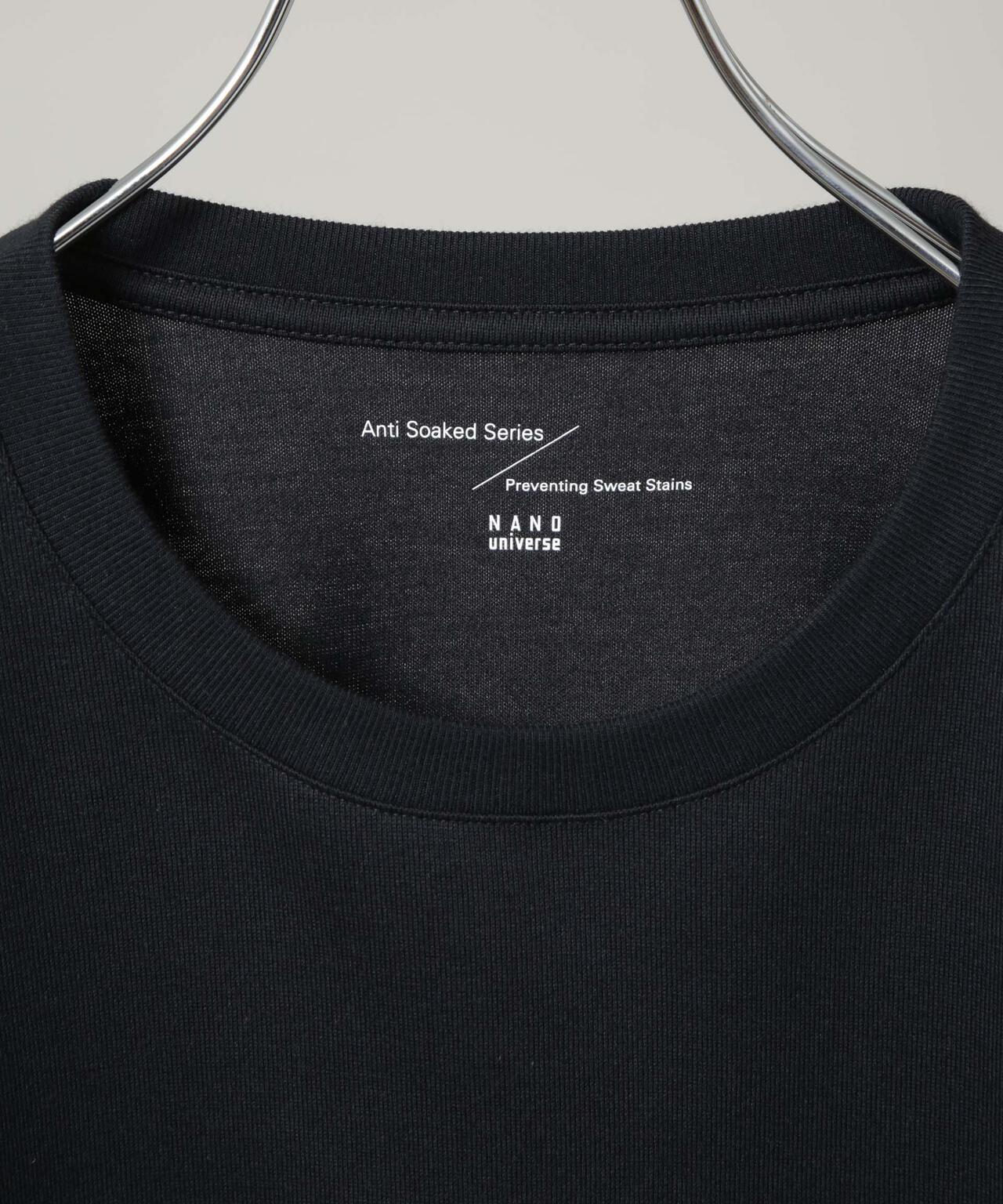 Anti Soaked(R)汗染み防止 クルーネックTシャツ 長袖