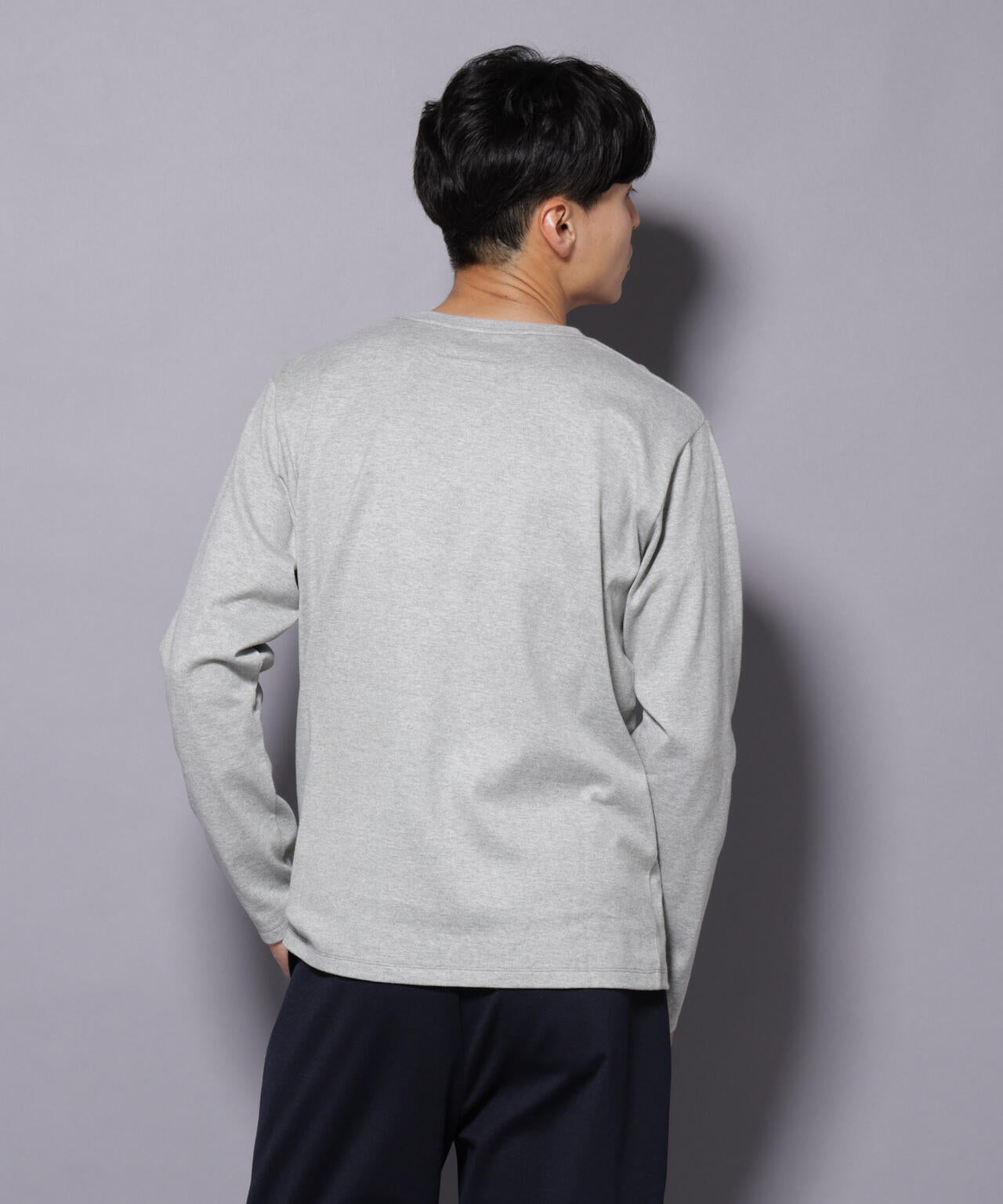 Anti Soaked(R)汗染み防止 クルーネックTシャツ 長袖