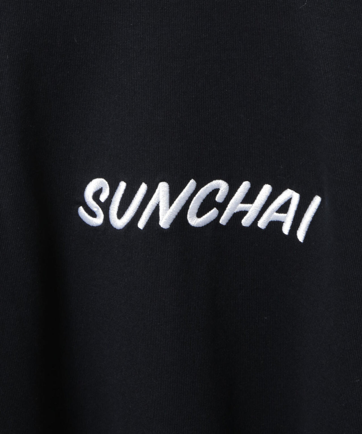Anti Soaked(R)×SUNCHAI ロゴ刺繍 汗染み防止 Tシャツ長袖