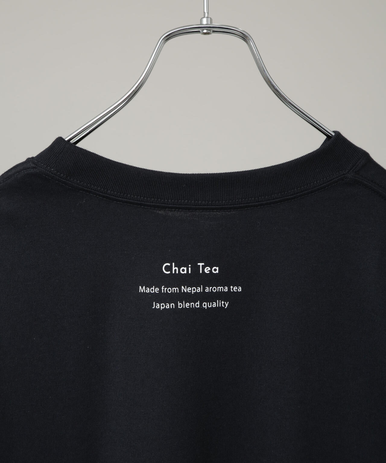 Anti Soaked(R)×SUNCHAI ロゴ刺繍 汗染み防止 Tシャツ長袖