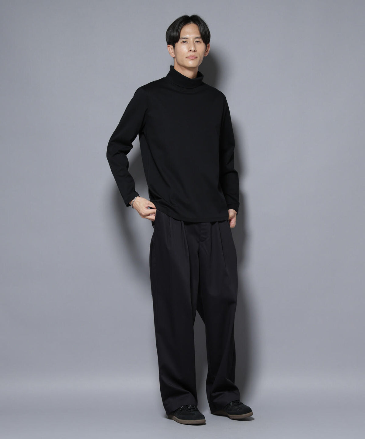ジャケT(R) プレミアム タートルネック 長袖