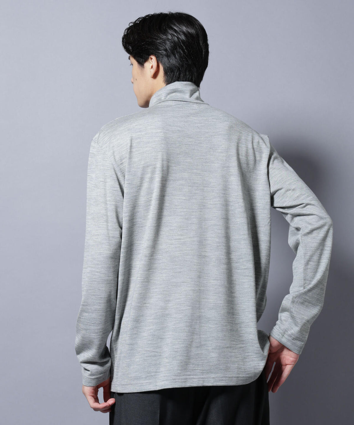 MIYATA×NANO JAPAN MADE 100%WOOL タートルネック