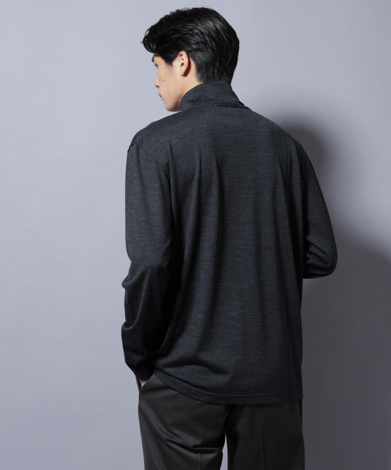MIYATA×NANO JAPAN MADE 100%WOOL タートルネック