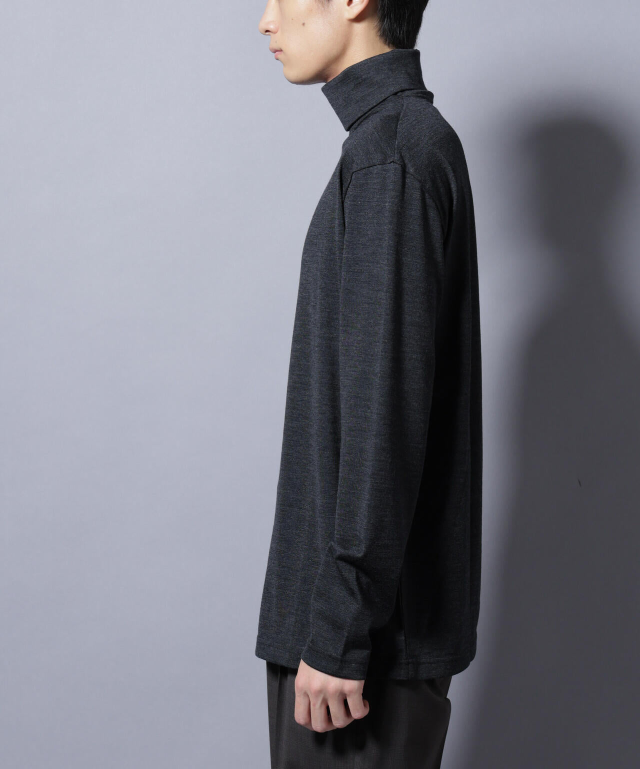 MIYATA×NANO JAPAN MADE 100%WOOL タートルネック