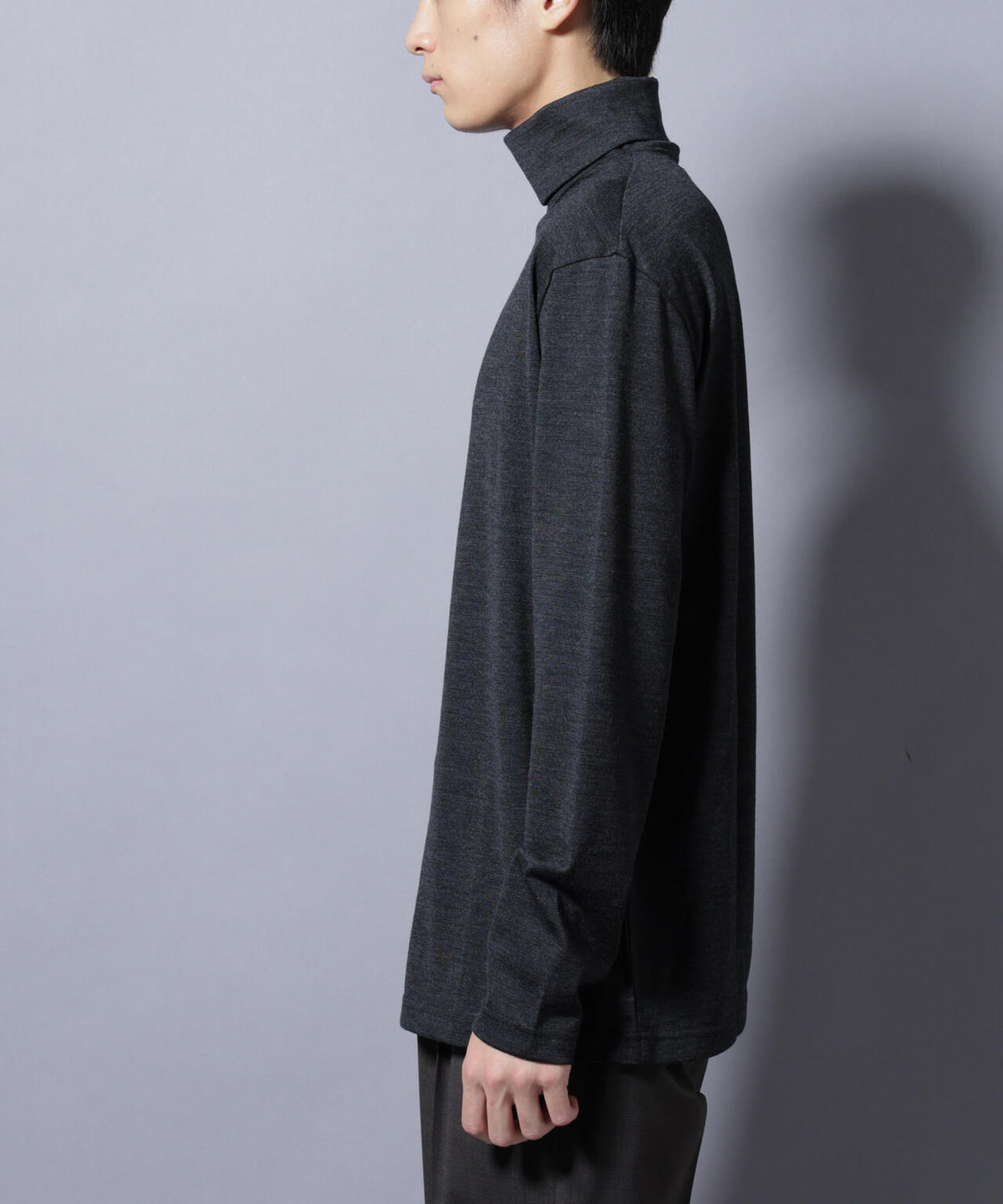 MIYATA×NANO JAPAN MADE 100%WOOL タートルネック