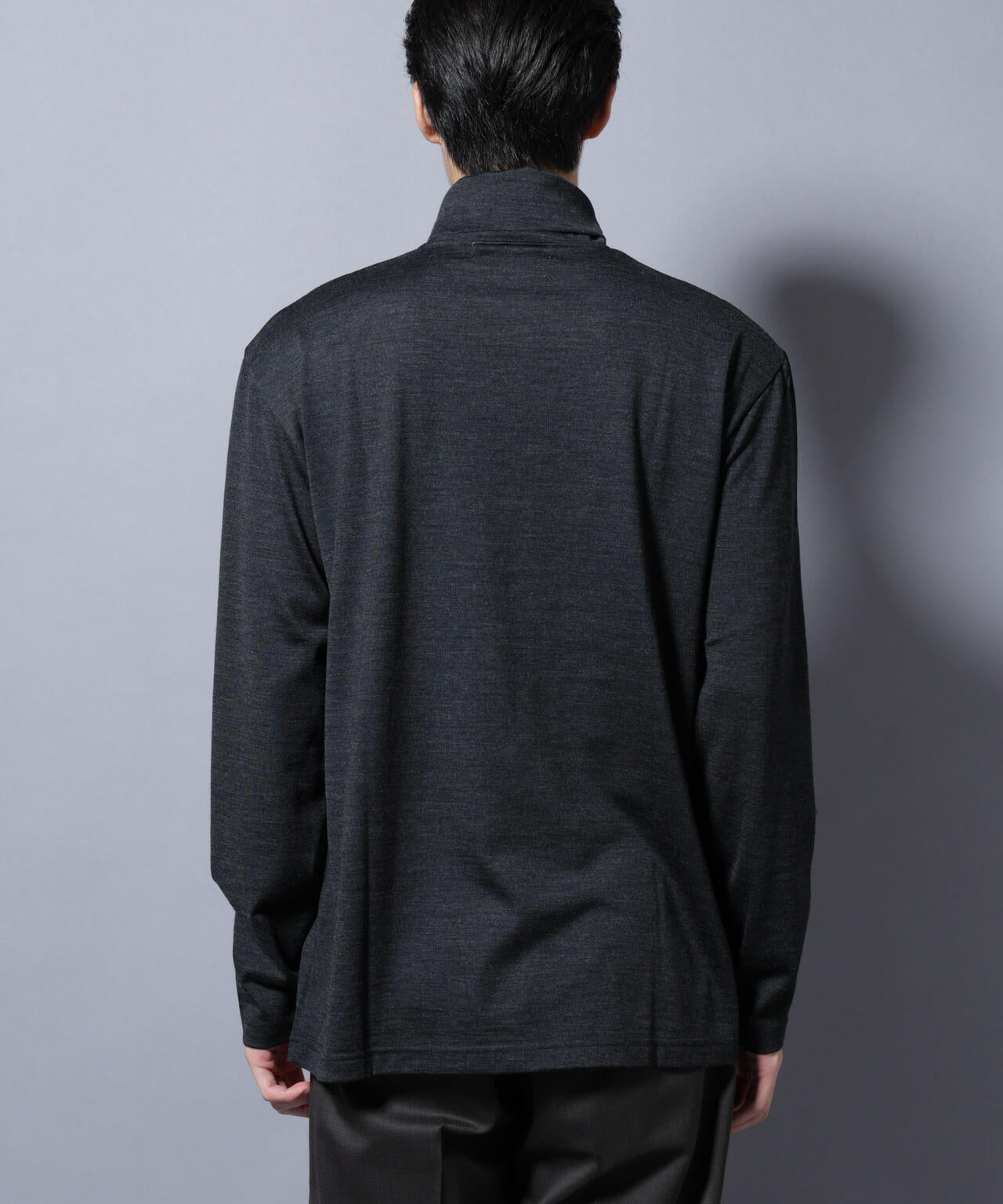 MIYATA×NANO JAPAN MADE 100%WOOL タートルネック