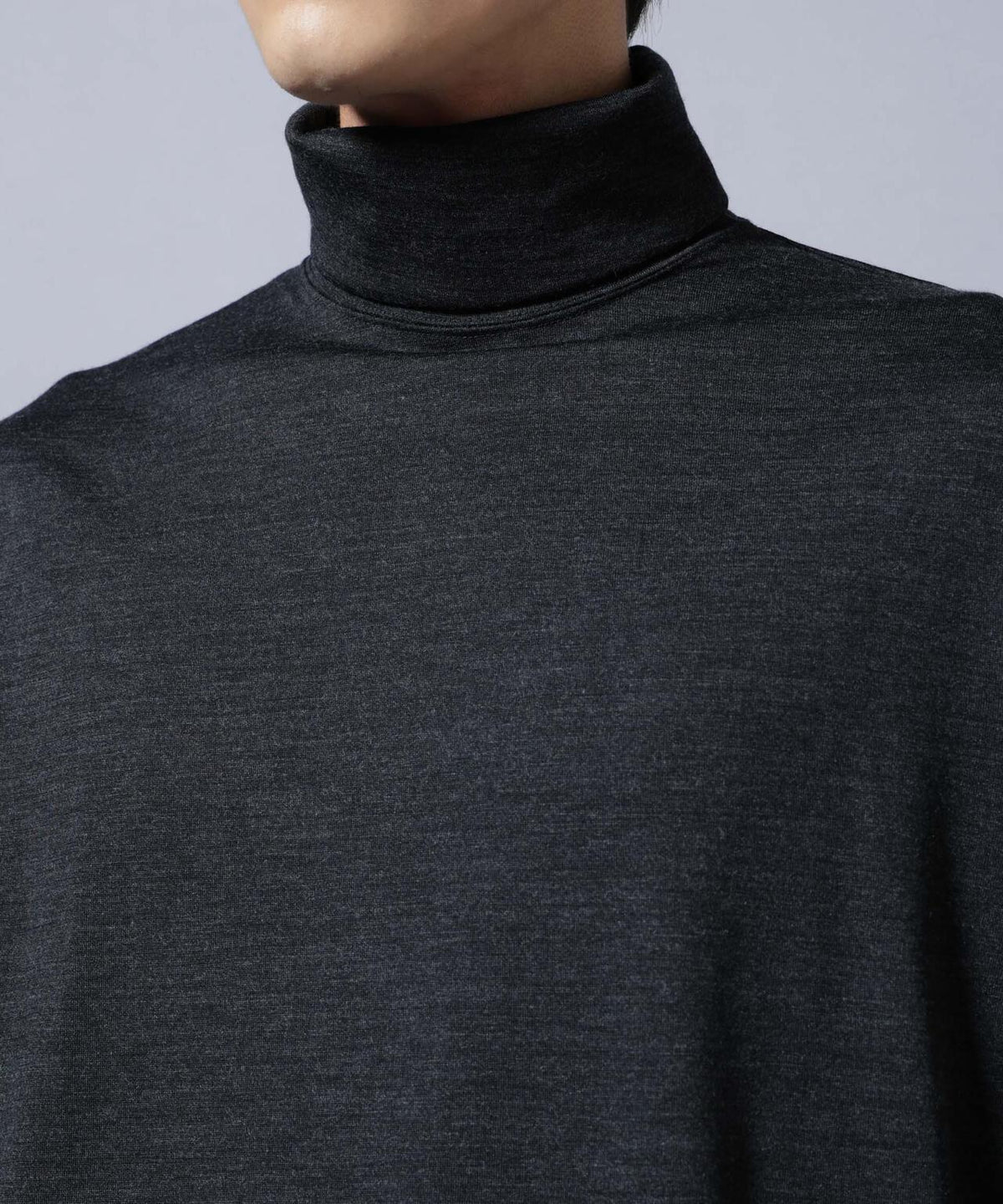 MIYATA×NANO JAPAN MADE 100%WOOL タートルネック