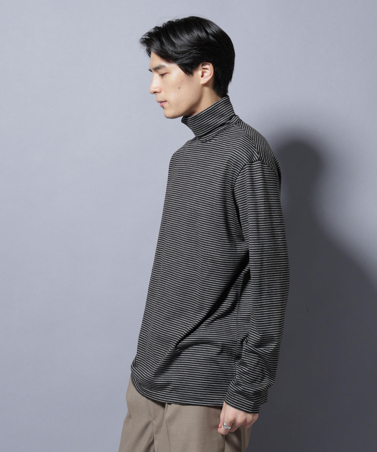 MIYATA×NANO JAPAN MADE 100%WOOL タートルネック