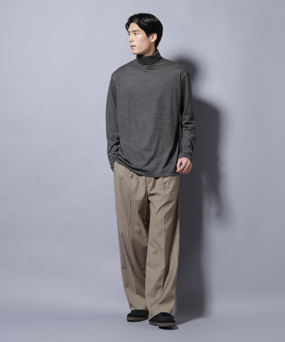 MIYATA×NANO JAPAN MADE 100%WOOL タートルネック