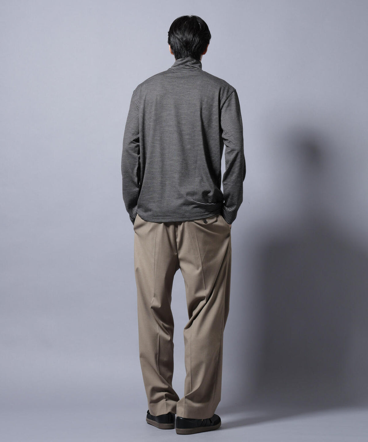 MIYATA×NANO JAPAN MADE 100%WOOL タートルネック