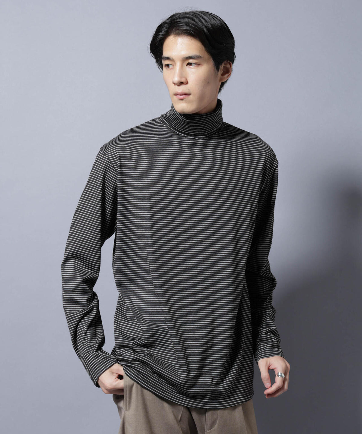 MIYATA×NANO JAPAN MADE 100%WOOL タートルネック