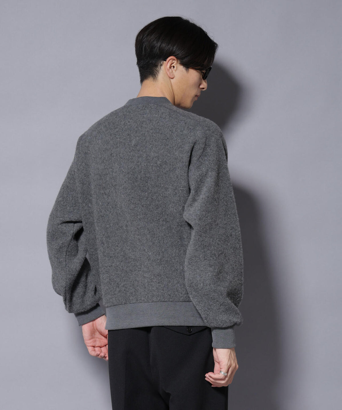 MIYATA×NANO JAPANMADE ウール/コットン スウェット