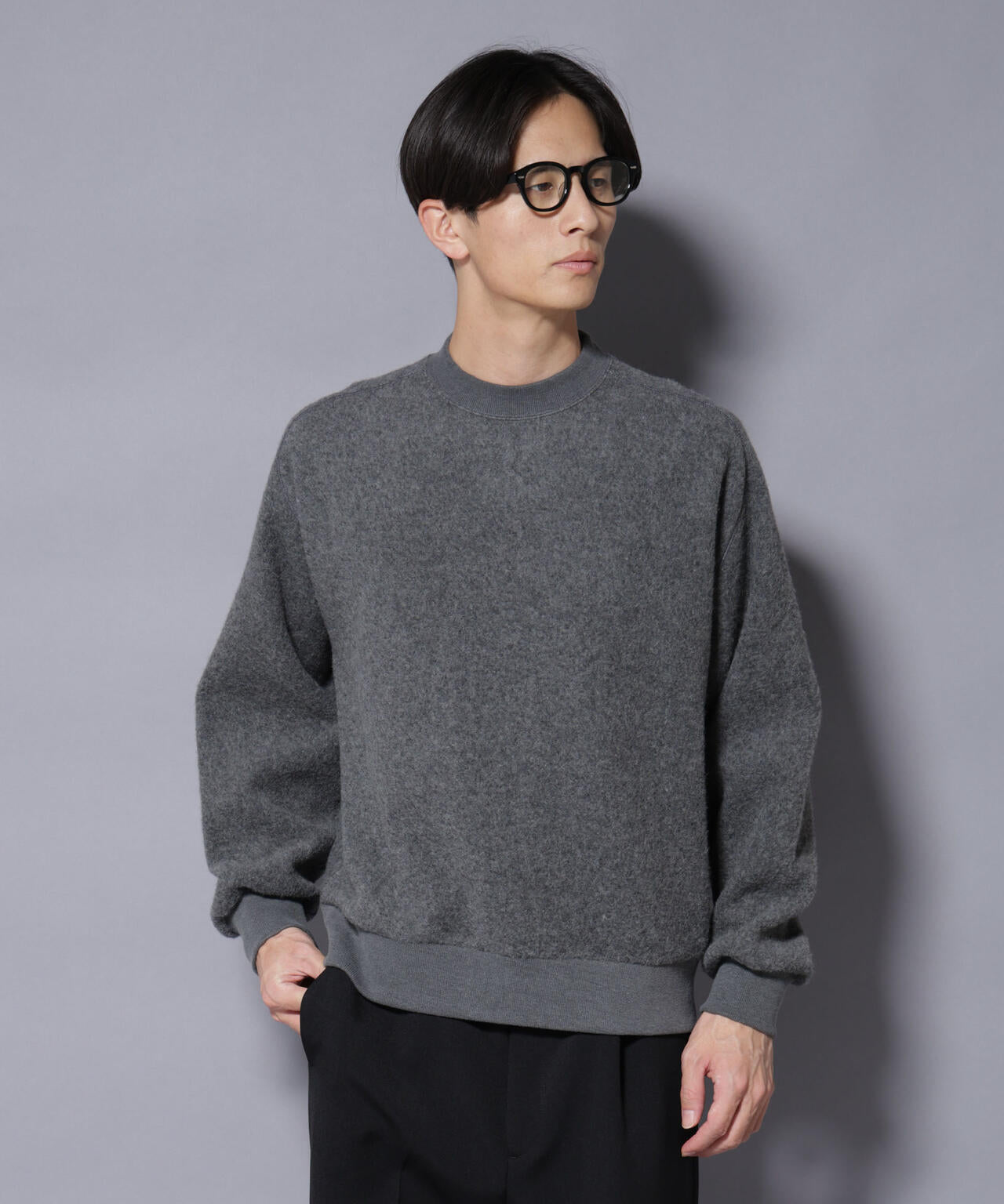 MIYATA×NANO JAPANMADE ウール/コットン スウェット