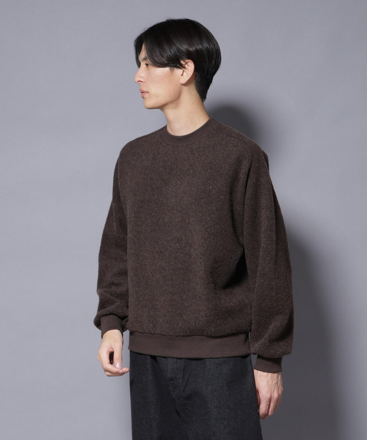 MIYATA×NANO JAPANMADE ウール/コットン スウェット