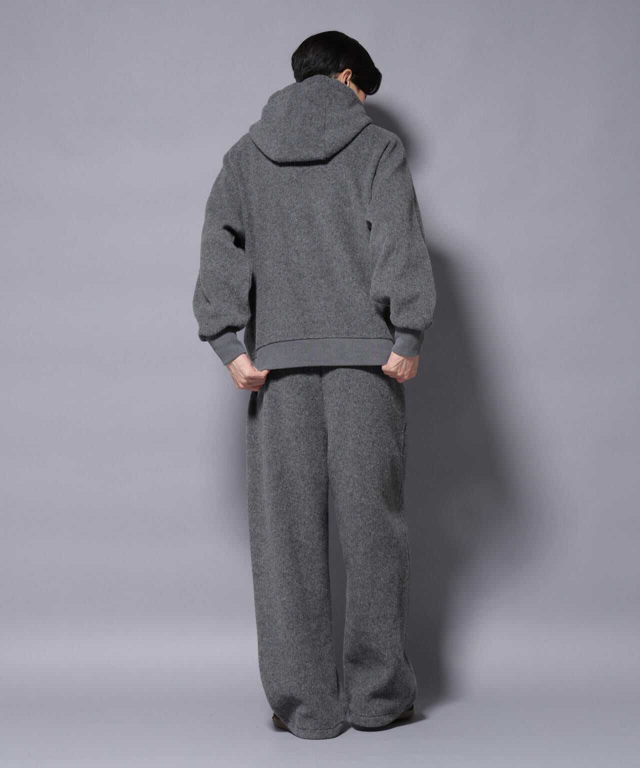 MIYATA×NANO JAPANMADE ウール/コットン パーカー